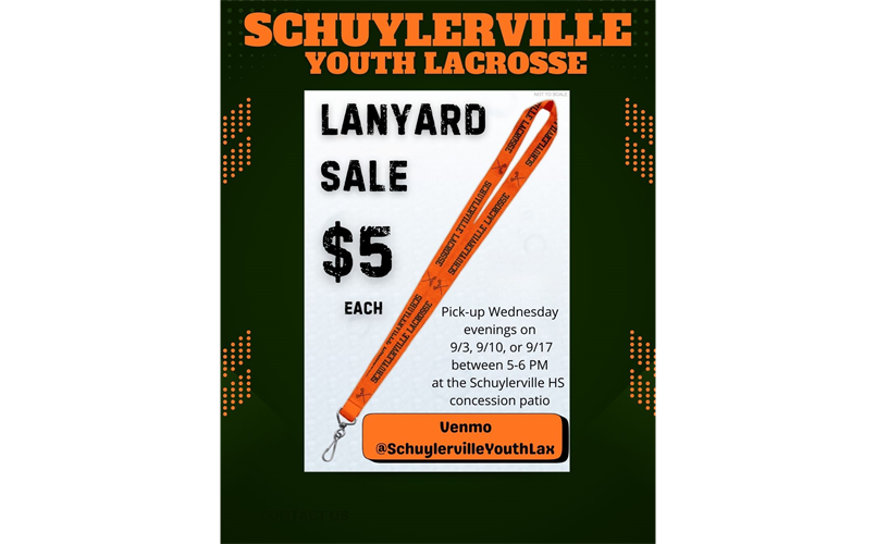 Schuylerville Lacrosse Lanyards